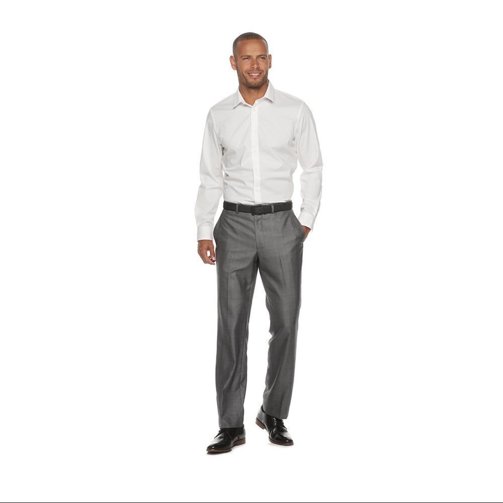 ✨2xHP✨Billy London Slim-Fit Sharkskin Pants✨